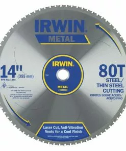IRWIN Circular Saw Blades 14-in 80-Tooth Segmented Carbide Circular Saw Blade