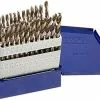 IRWIN Twist Drill Bits 60-Piece Assorted x Set High-speed Steel Twist Drill Bit Set