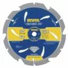 IRWIN Circular Saw Blades Marathon 10-in 6-Tooth Continuous Diamond Concrete Saw Blade