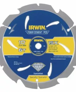 IRWIN Circular Saw Blades Marathon 10-in 6-Tooth Continuous Diamond Concrete Saw Blade