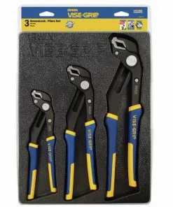 IRWIN Plier Sets VISE-GRIP GrooveLock 3-Pack Tongue & Groove Plier Set -IRWIN Sales Store 18313072