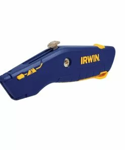 IRWIN Utility Knives 3/4-in 1-Blade Retractable Utility Knife with On Tool Blade Storage -IRWIN Sales Store 18313696