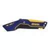 IRWIN Utility Knives 3/4-in 1-Blade Retractable Utility Knife with On Tool Blade Storage