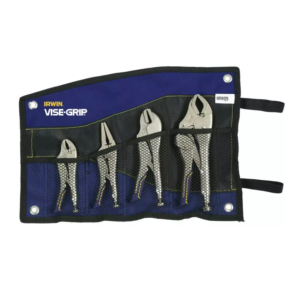 IRWIN Plier Sets VISE-GRIP Fast Release 4-Pack Locking Plier Set 3 IRWIN Plier Sets VISE-GRIP Fast Release 4-Pack Locking Plier Set