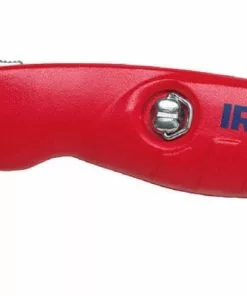 IRWIN Utility Knives 3/4-in 1-Blade Retractable Utility Knife with On Tool Blade Storage