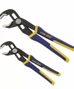 IRWIN Plier Sets VISE-GRIP GrooveLock 2-Pack Tongue & Groove Plier Set 22 IRWIN Plier Sets VISE-GRIP GrooveLock 2-Pack Tongue & Groove Plier Set -IRWIN Sales Store 40776053