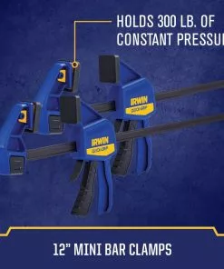 IRWIN Clamps QUICK-GRIP 8-Pack Assorted Assorted Clamp Set Clamp -IRWIN Sales Store 40988478