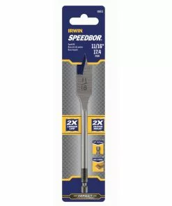 IRWIN Sales Store 33 IRWIN Woodboring Drill Bits SPEEDBOR 11/16-in Woodboring Spade Drill Bit
