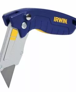 IRWIN Utility Knives Pro flip 1-Blade Folding Utility Knife with On Tool Blade Storage -IRWIN Sales Store 42360499