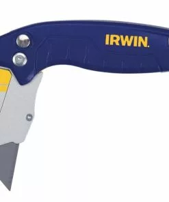 IRWIN Utility Knives Pro flip 1-Blade Folding Utility Knife with On Tool Blade Storage -IRWIN Sales Store 42360723