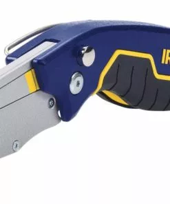 IRWIN Utility Knives Pro flip 3-Blade Folding Utility Knife with On Tool Blade Storage -IRWIN Sales Store 42467561