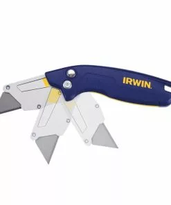 IRWIN Utility Knives Pro flip 1-Blade Folding Utility Knife with On Tool Blade Storage -IRWIN Sales Store 43492217