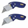 IRWIN Utility Knives ProFlip 3/4-in 2-Blade Folding Utility Knife with On Tool Blade Storage