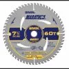 IRWIN Circular Saw Blades Irwin Marathon Small Diameter Saw Blades Marathon 7-1/4-in 60-Tooth Tungsten Carbide-tipped Steel Circular Saw Blade -IRWIN Sales Store 44357413