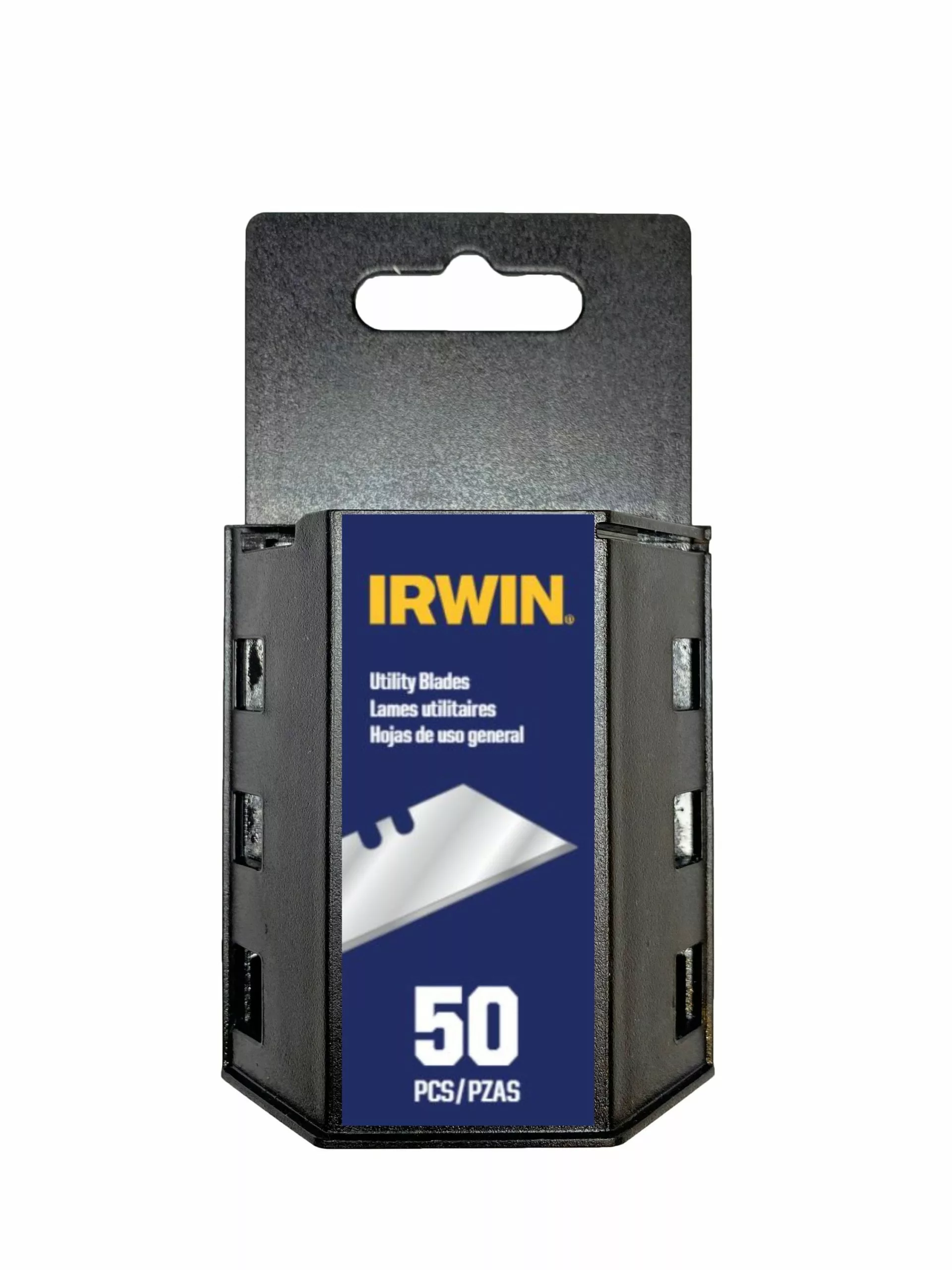 IRWIN Replacement Utility Blades Carbon Steel 3/4-in Hook Utility Razor Blade(50-Pack) 3 IRWIN Replacement Utility Blades Carbon Steel 3/4-in Hook Utility Razor Blade(50-Pack)